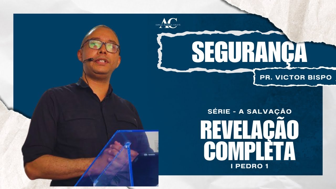 OS PROFETAS ANUNCIARAM | SÉRIE: À SALVAÇÃO | REVELAÇÃO COMPLETA | PR. VICTOR BISPO
