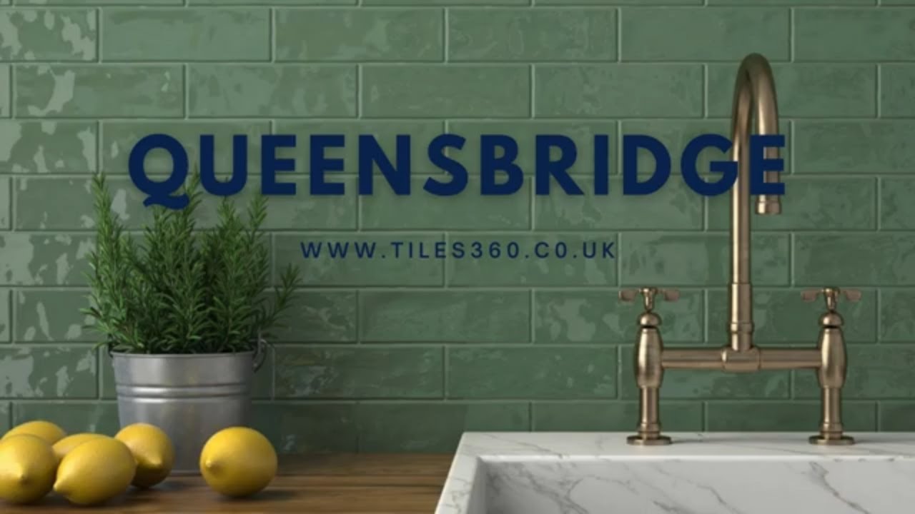 Sleek And Stylish: Queensbridge Green Slim Brick Wall Tiles Unboxed!