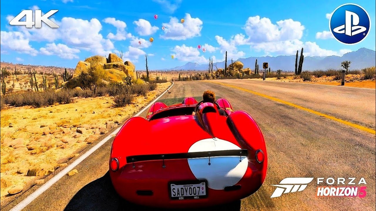 LEGANGERY CAR FERRARI FORZA HORIZON 5 GAMEPLAY 4K 60FPS WITH LOGITECH G 923 #gameplay #trending 
