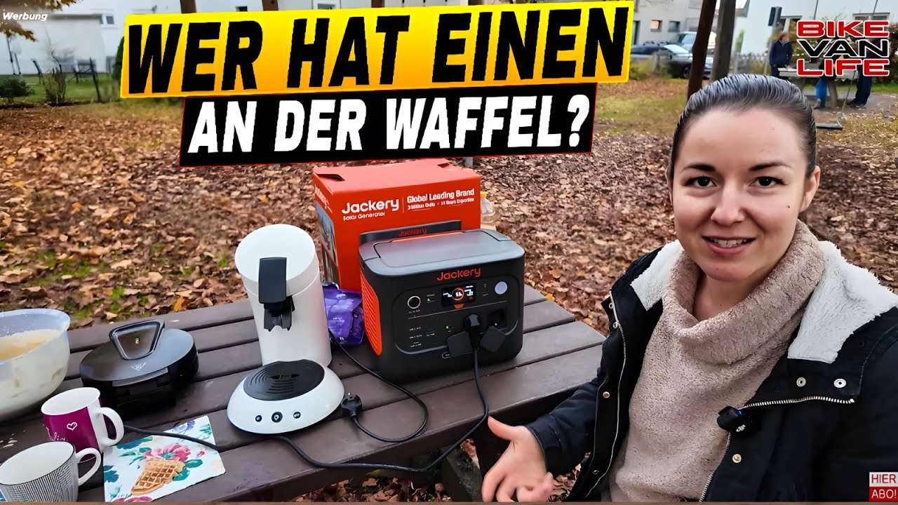 Der verrückte Test: Waffeln und Kakao ohne Steckdose! Jackery Explorer 1000 v2