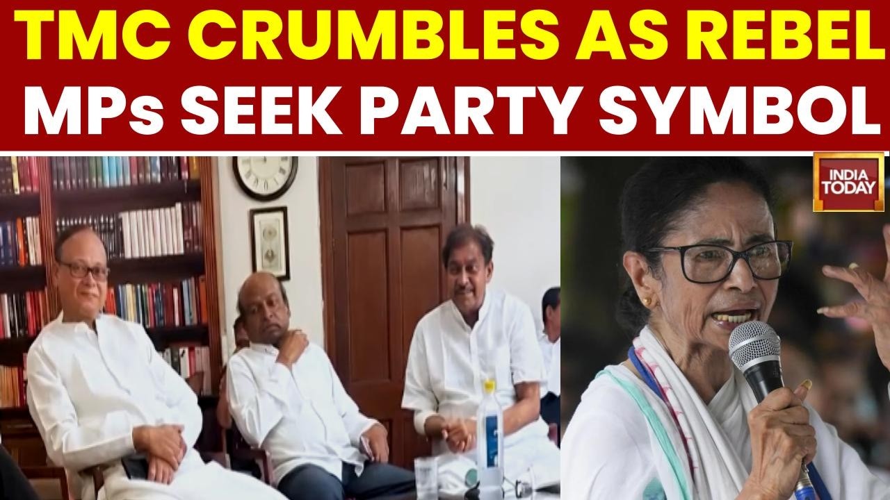 TMC Bengal Crisis: TMC Faces Massive Rebellion As Rebel Faction Seeks Party Symbol And NDA Merger