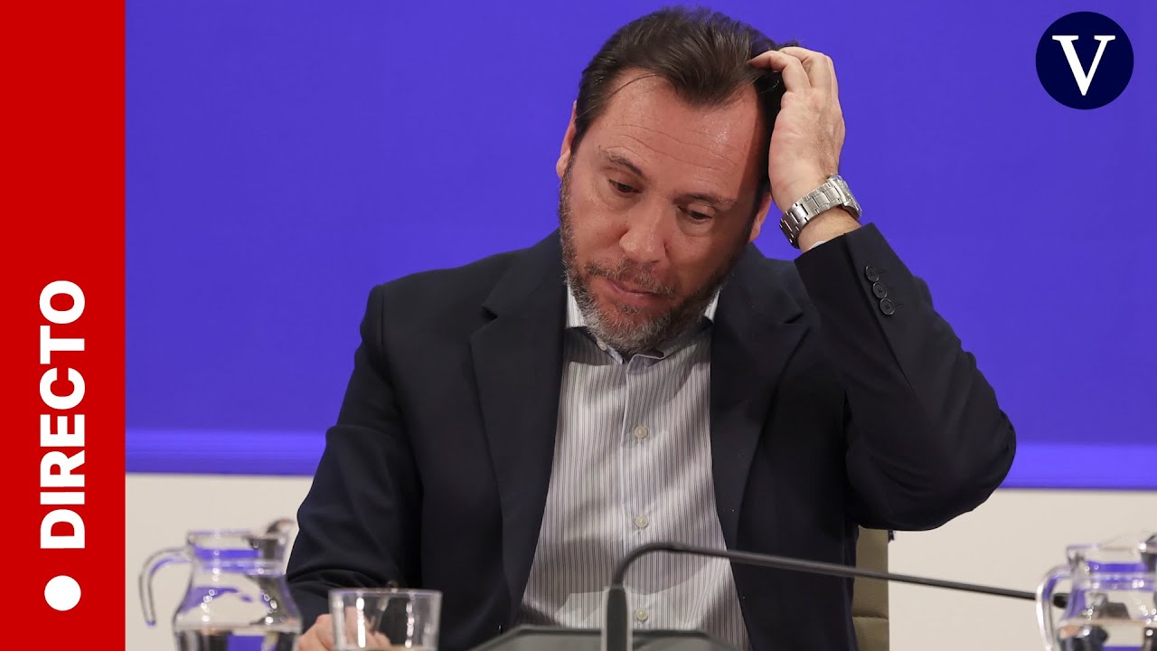 DIRECTO: Rueda de prensa de Oscar Puente para esclarecer los hechos del accidente en Adamuz