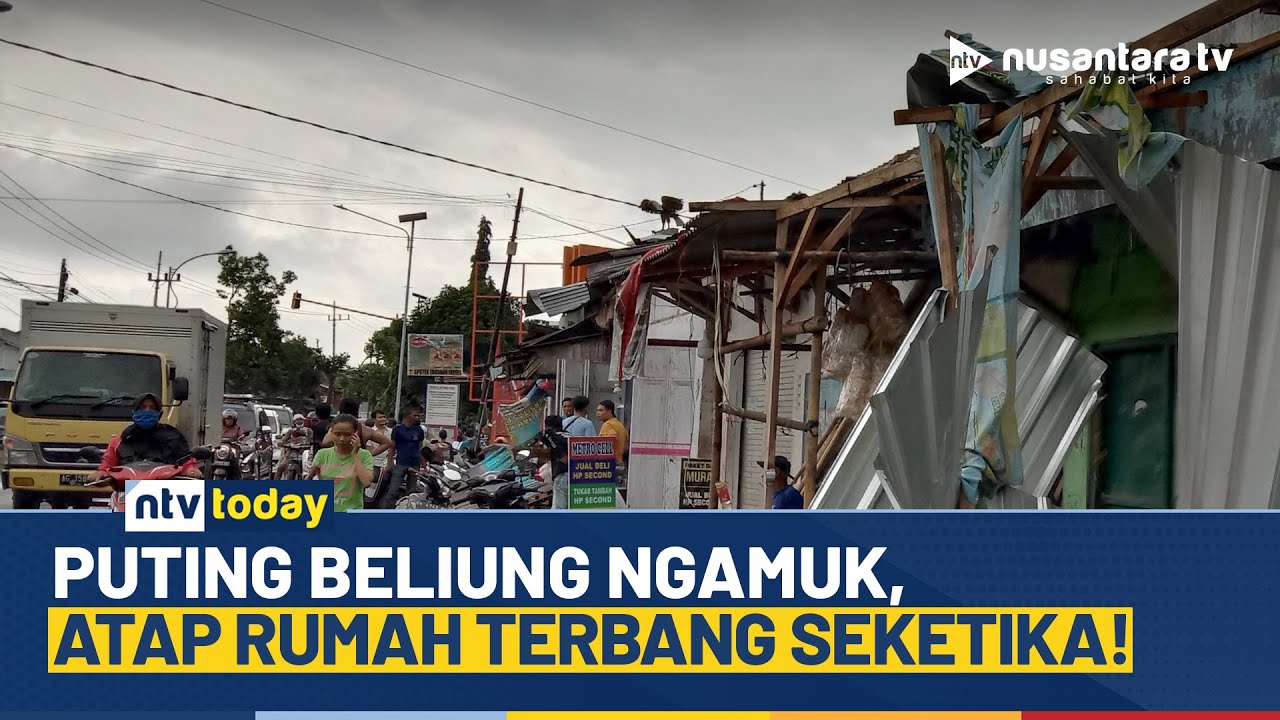 [LIVE] Angin Puting Beliung Terjang Dua Kecamatan di Banyuwangi, Puluhan Rumah Rusak | NTV TODAY