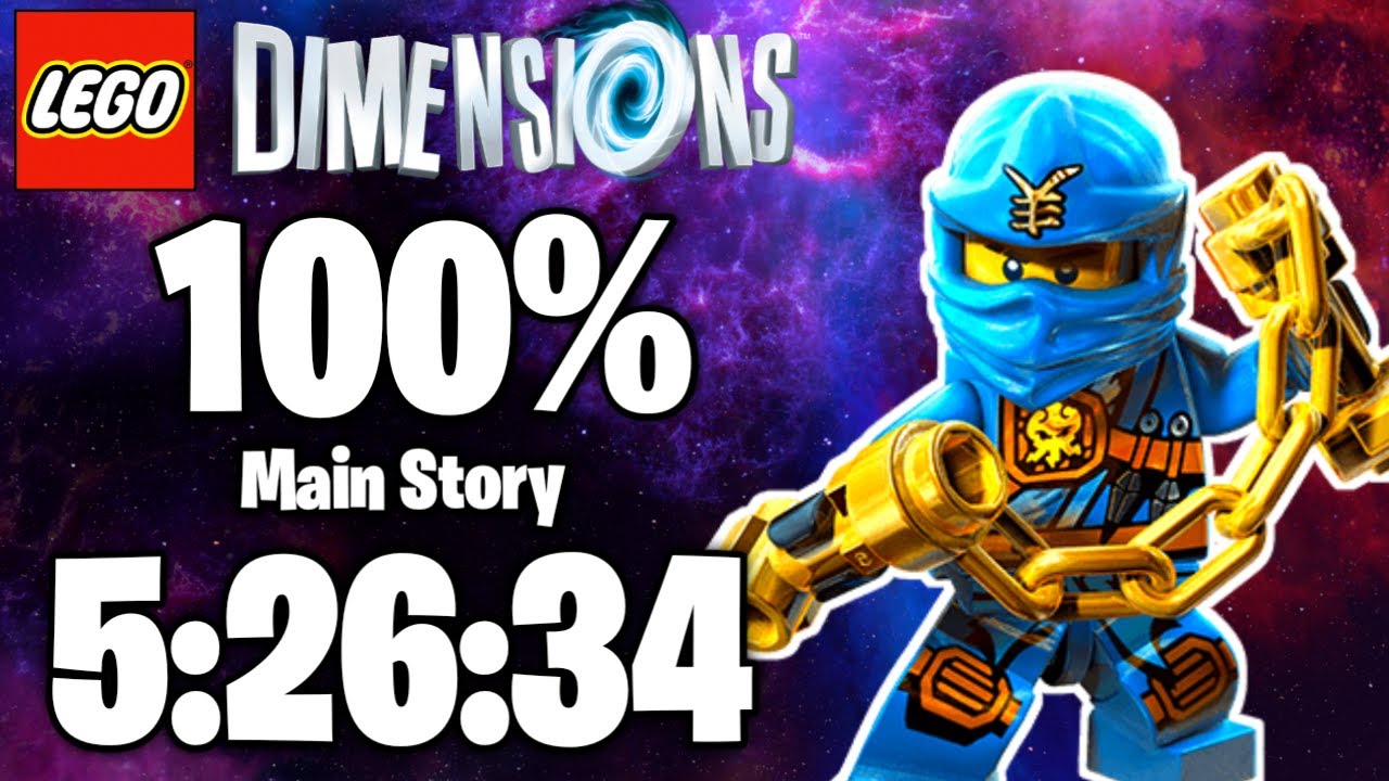 (World Record) Lego Dimensions: 100% (Main Story) Speedrun in 5:26:34