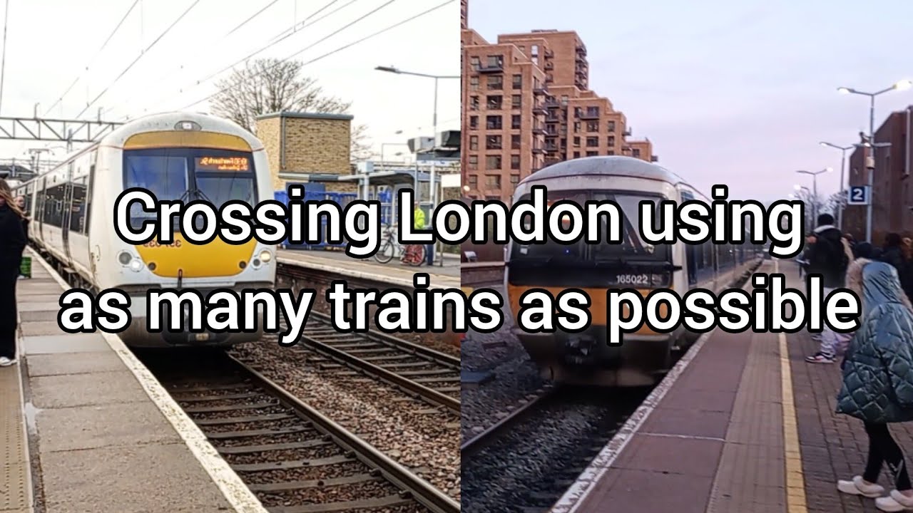 Crossing London with as many trains as possible