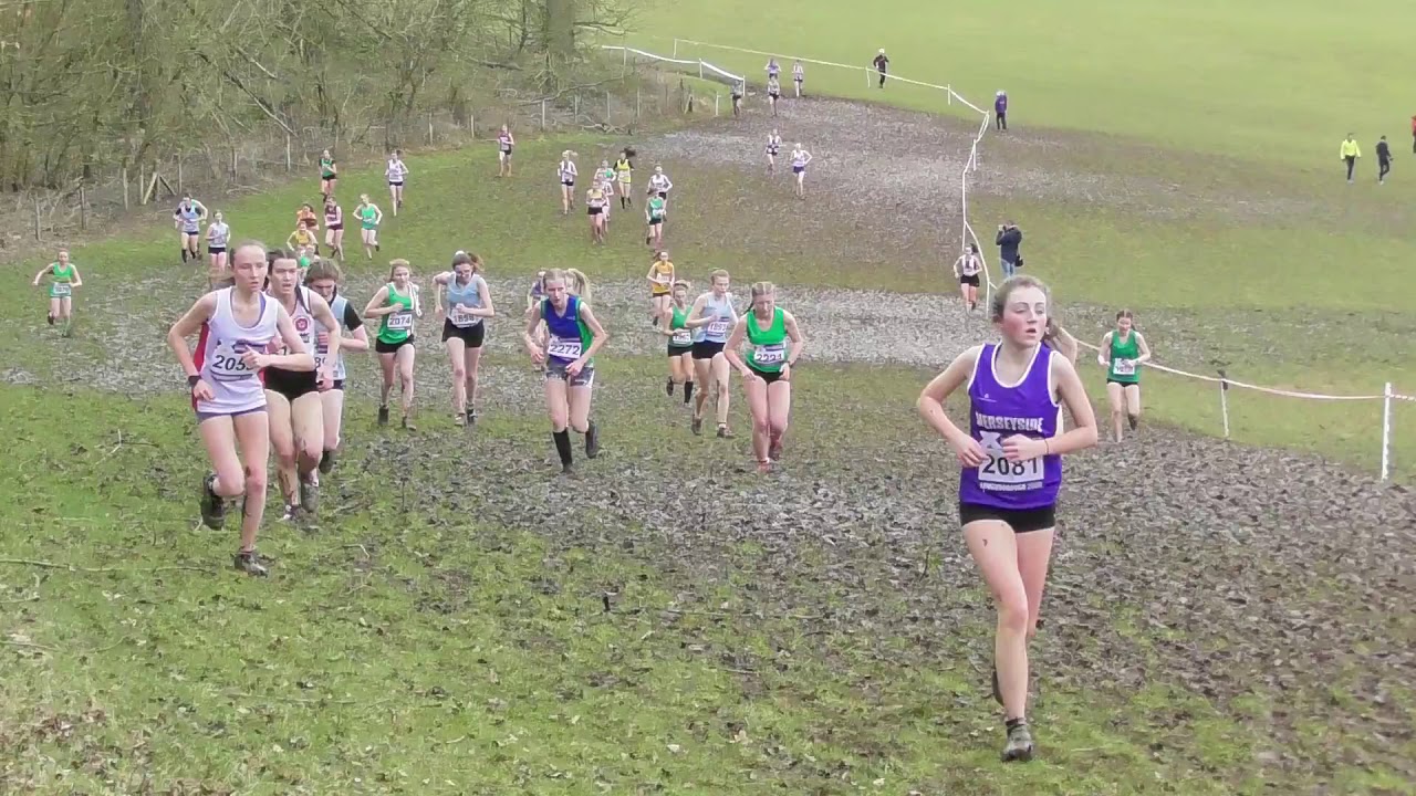 Under 17 Women UK Inter Counties Cross Country Championships 07032020