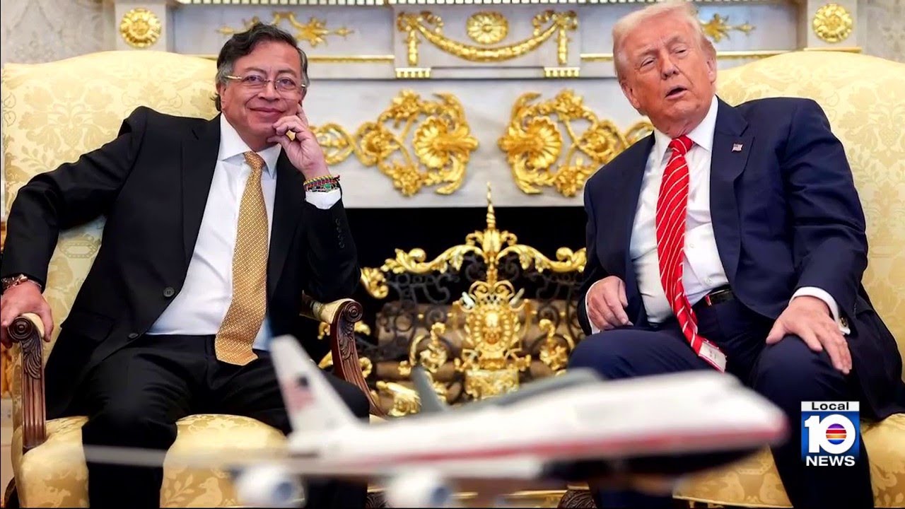 Trump hosts Colombia&rsquo;s Petro just weeks after branding him a &lsquo;sick man&rsquo;