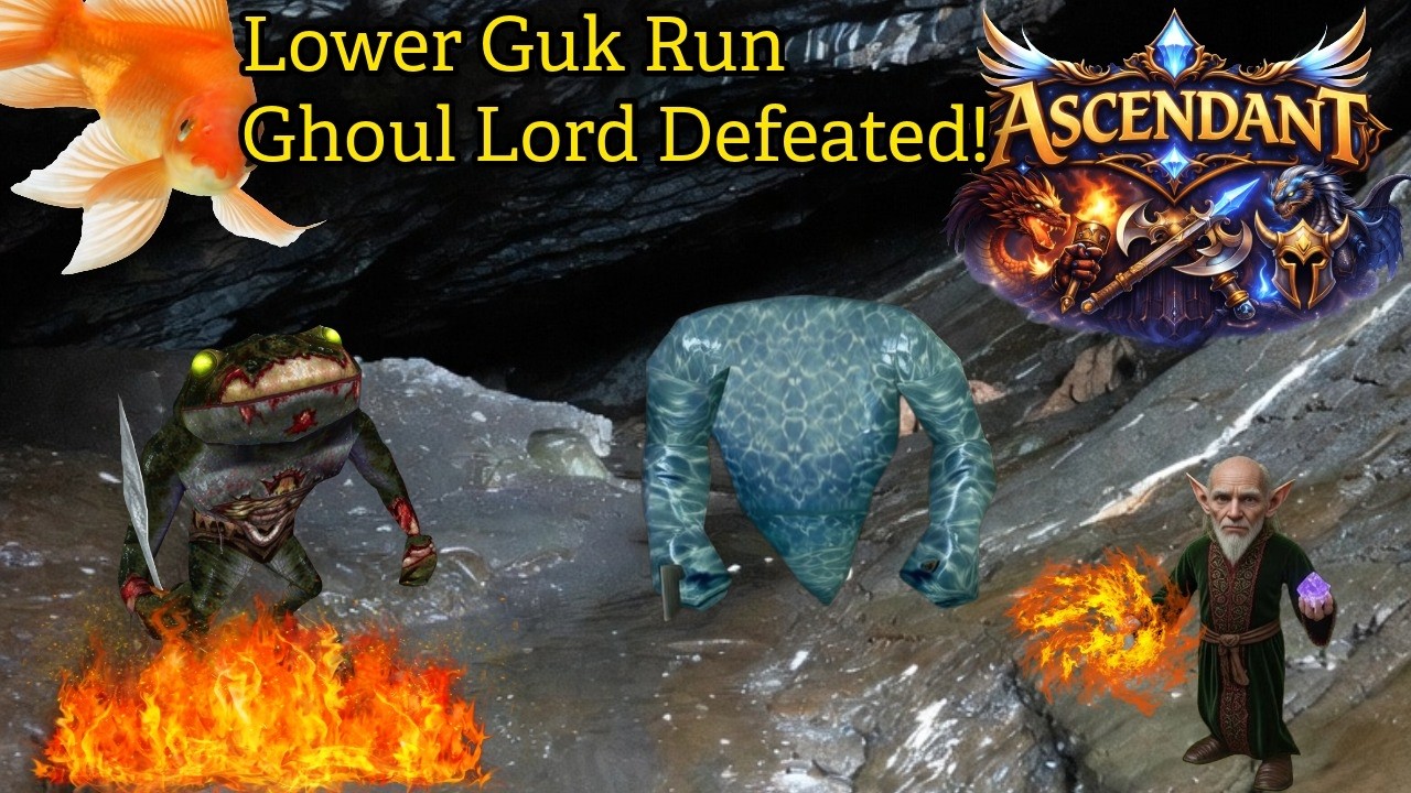 Epic Lower Guk Full Clear to Ghoul Lord - Ascended Server EverQuest Run!