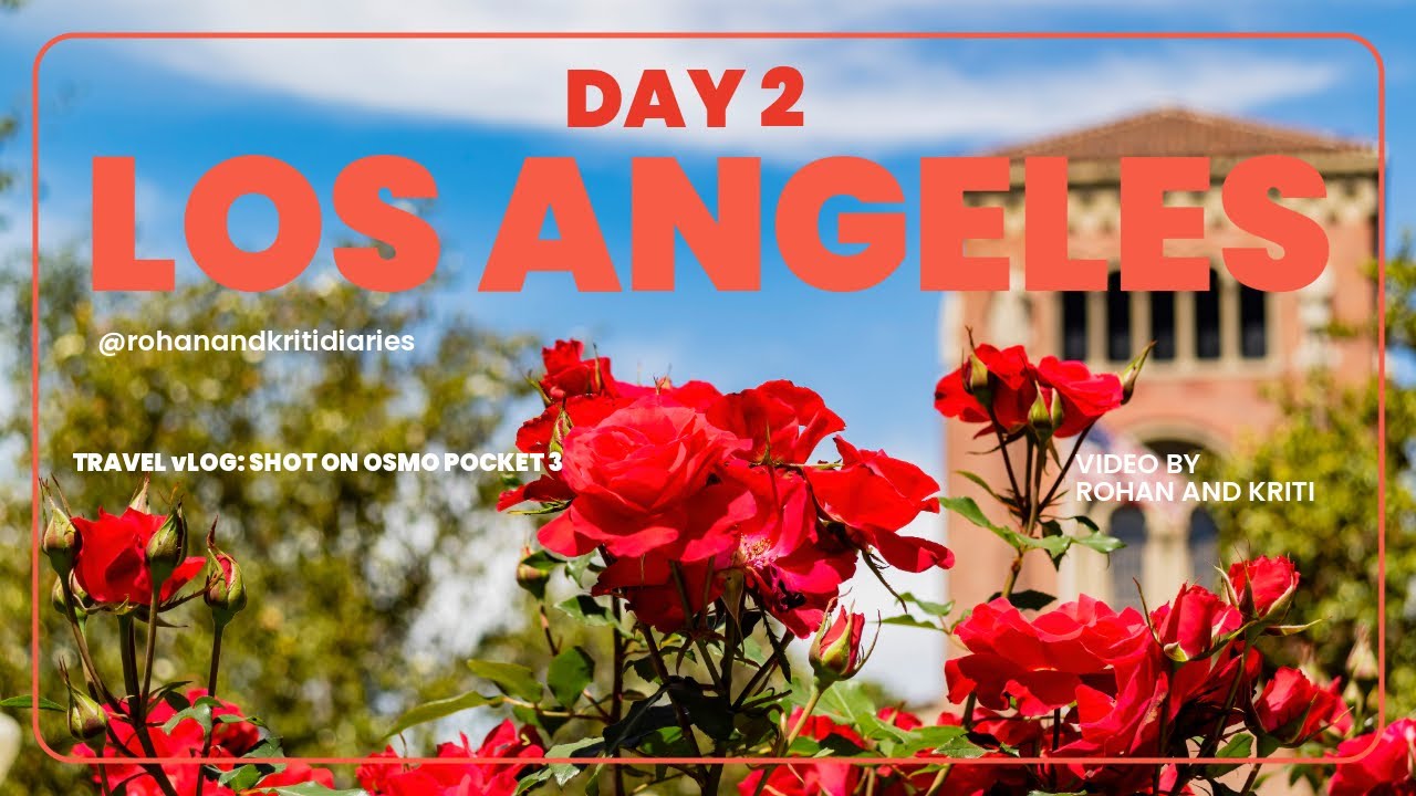 Los Angeles Vlog Day 2 🌴✨ | Hollywood Walk of Fame + USC Campus Tour