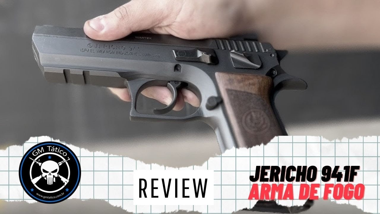 REVIEW | GM TATICO | ARMA DE FOGO | PISTOLA JERICHO 941F