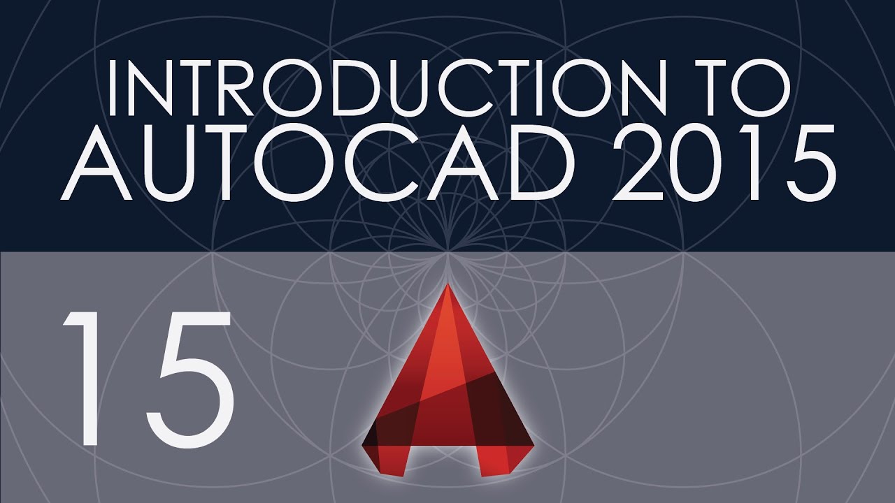 Intro to AutoCAD 2015 - 15 - Table Styles