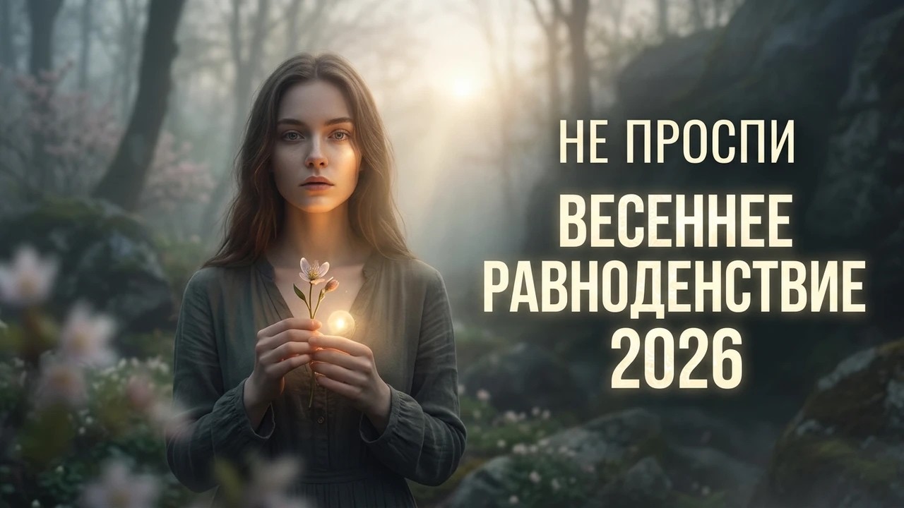 Весеннее равноденствие 2026. МОЩНЕЙШИЙ день этой весны!