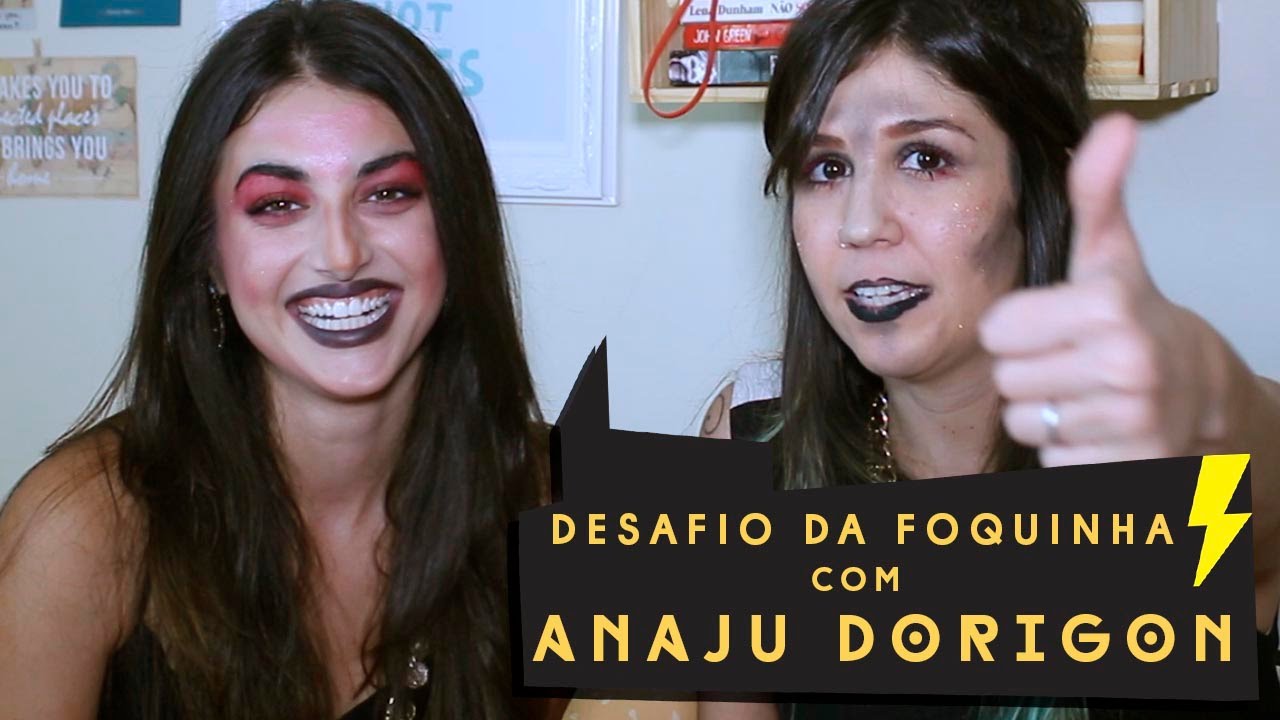 MAKE SURPRESA ft. Anaju Dorigon (Malhação) | Desafio da Foquinha