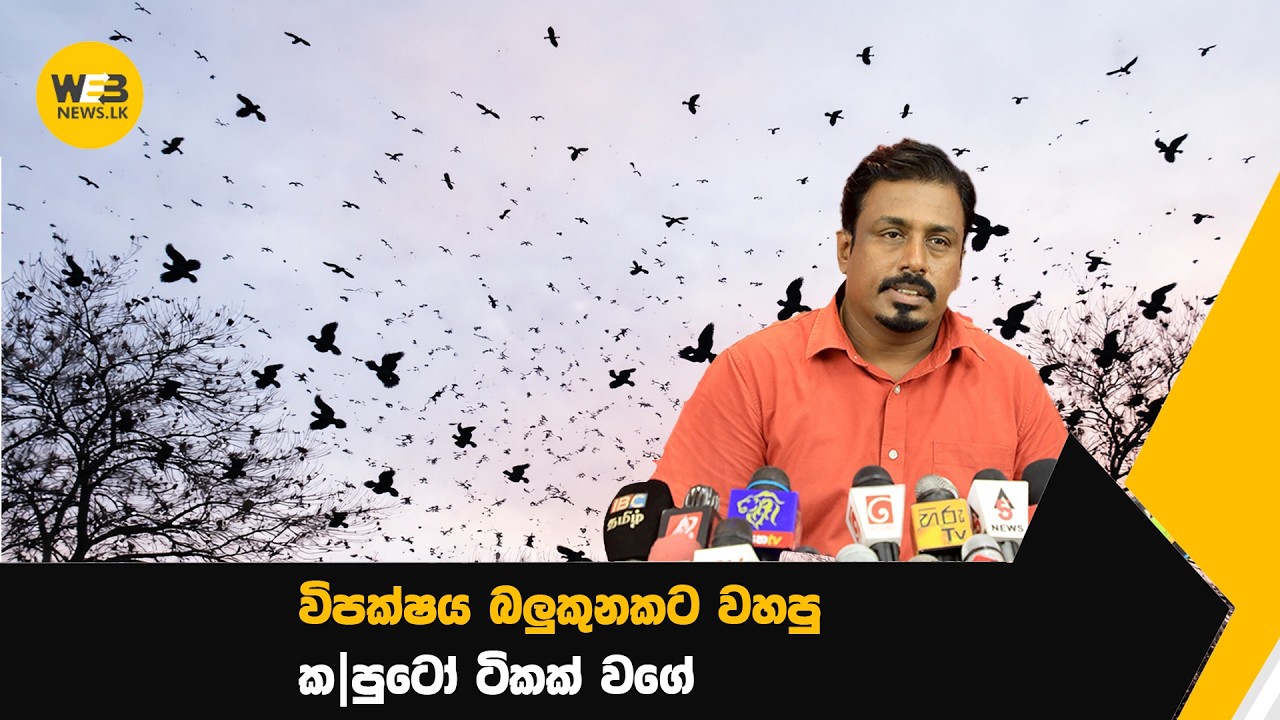 විපක්ෂය බලුකුනකට වහපු ක|පුටෝ ටිකක් වගේ...එරංග මුළු විපක්ෂයටම දොඹෙන් යන්න දෙයි!