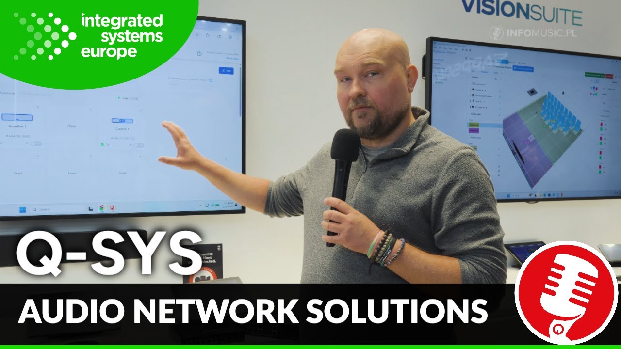 Q-SYS i jego ciekawe rozwiązania integracyjne AV | ISE 2026
