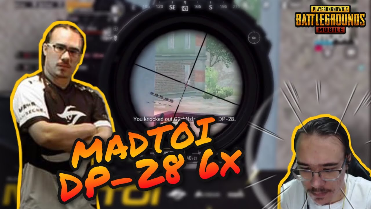 MADTOI Dp-28 6x | PUBG MOBILE