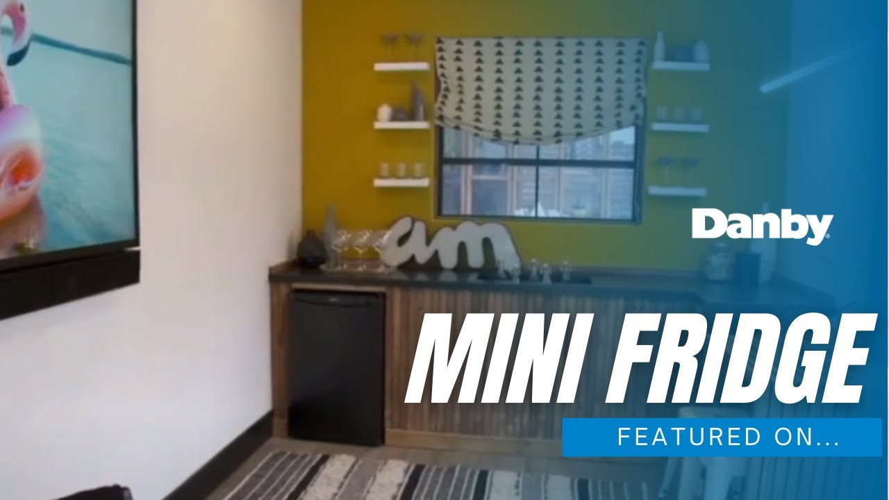 Danby Mini Fridge on HGTV's Backyard Builds!