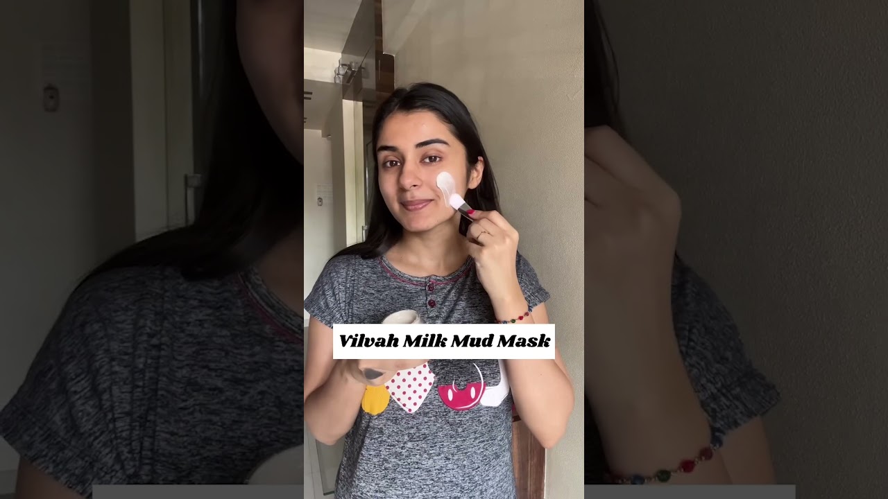 Vinee’s Secret to Clear, Glowing Skin ✨ | Vilvah Milk Mud Mask - Flat 20% Off!