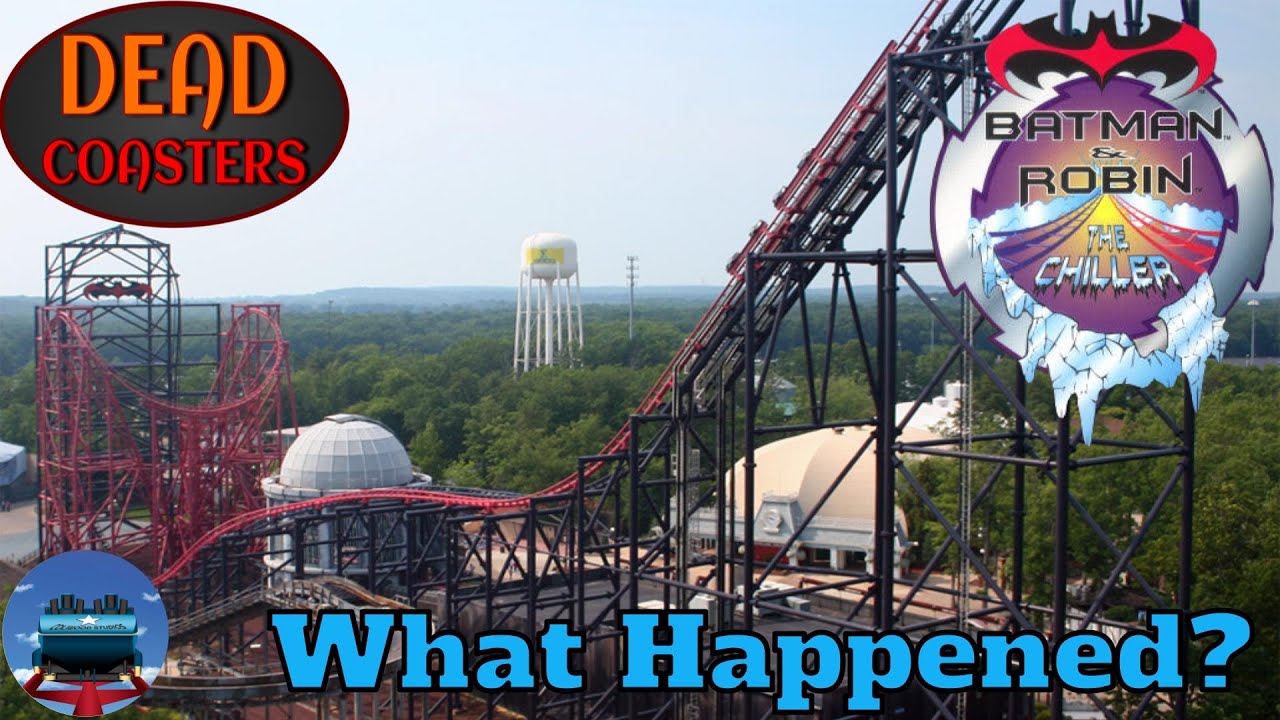 The Troubled Batman And Robin: The Chiller at Six Flags Great Adventure | Dead Coasters