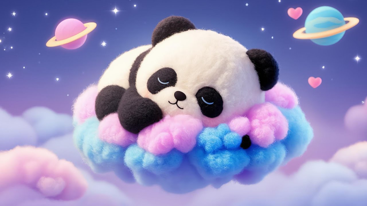 Baby Sleep Music 💤: Baby Panda Dreams to Perfect White Noise 🐼 | 7 Hours of Uninterrupted Sleep