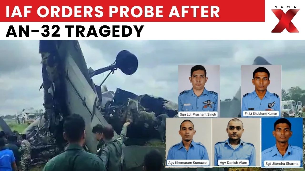 Five IAF Personnel Killed In AN-32 Crash At Jorhat Airbase | NewsX