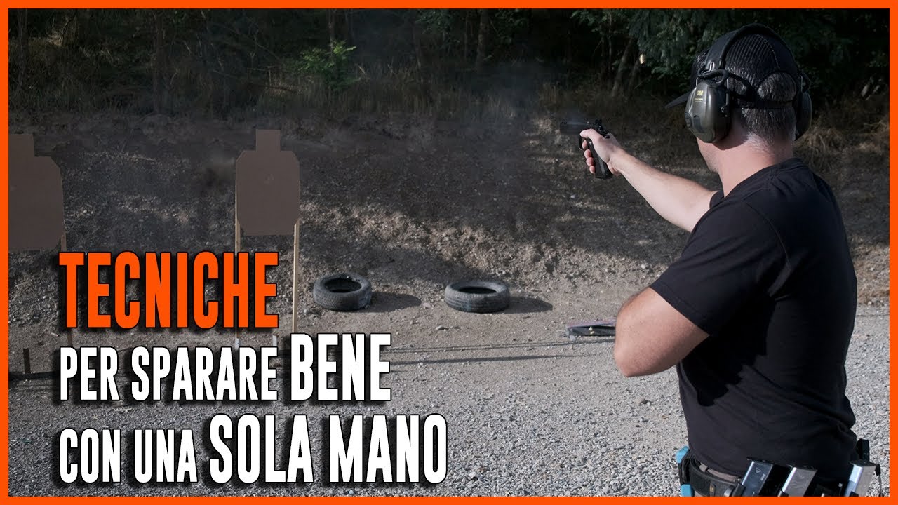 Come sparare con una sola mano? Come allenare questa tecnica? MANO FORTE, parte 1