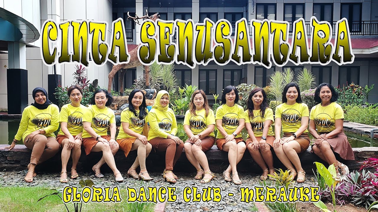CINTA SENUSANTARA // LINE DANCE // Choreo CAECILIA MARIA FATRUAN // GDC MERAUKE PAPUA