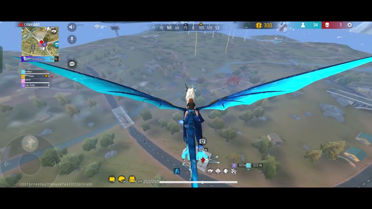 Trận đấu squad 4vs4 | 5 kills 4606 damage