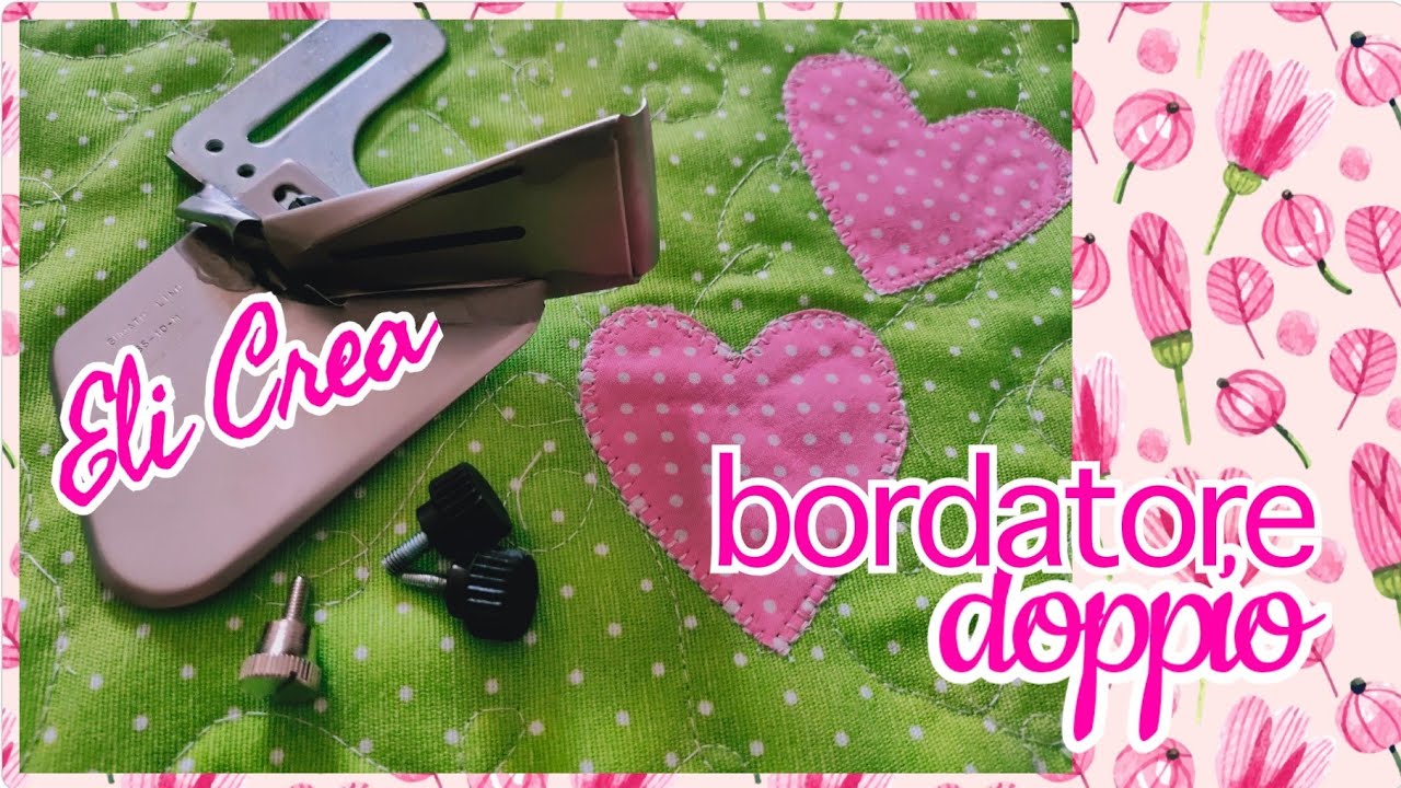 🧵Bordatore doppio GNOATO LINO come utilizzarlo sulla tua macchina da cucire- #Eli crea