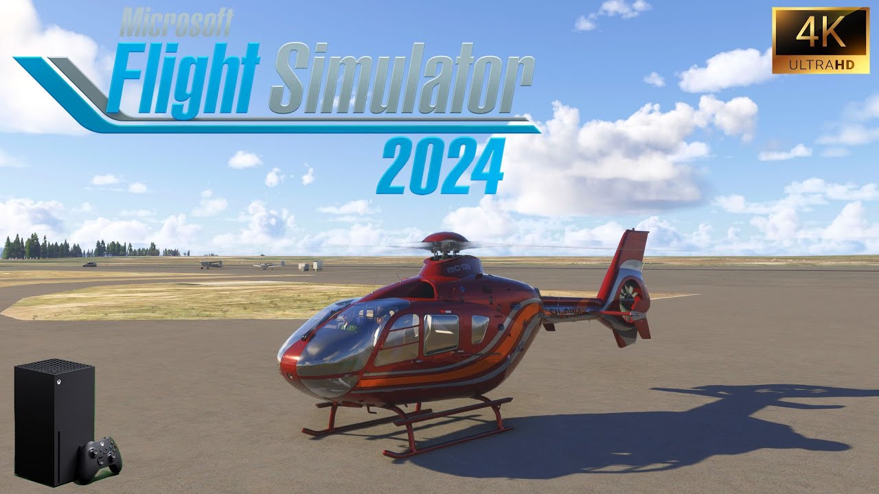 MSFS2024 XBOX SERIES X Eurocopter EC-135 T1 Quick Flight 4K