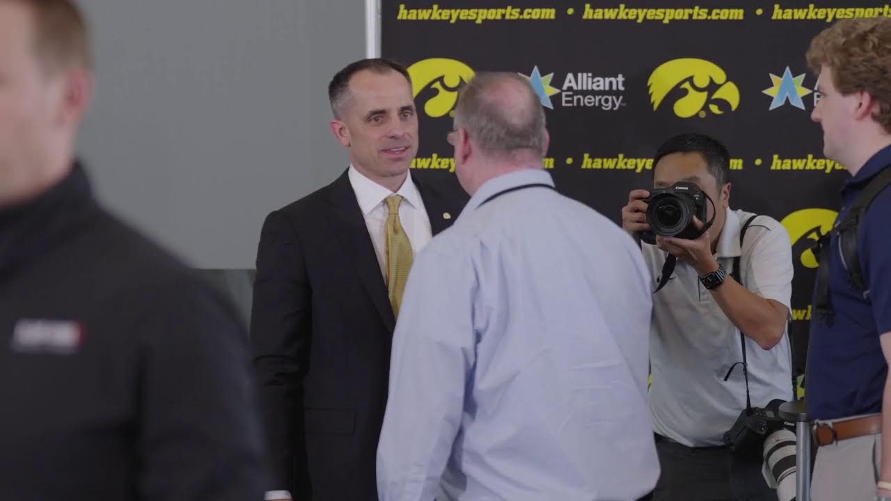 Iowa Basketball Head Coach Ben McCollum Introductory Press Conference