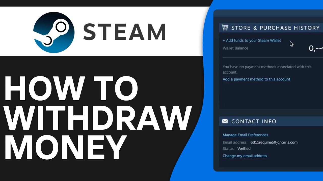 How To Withdraw Money From Steam Account (2026) Full Guide
