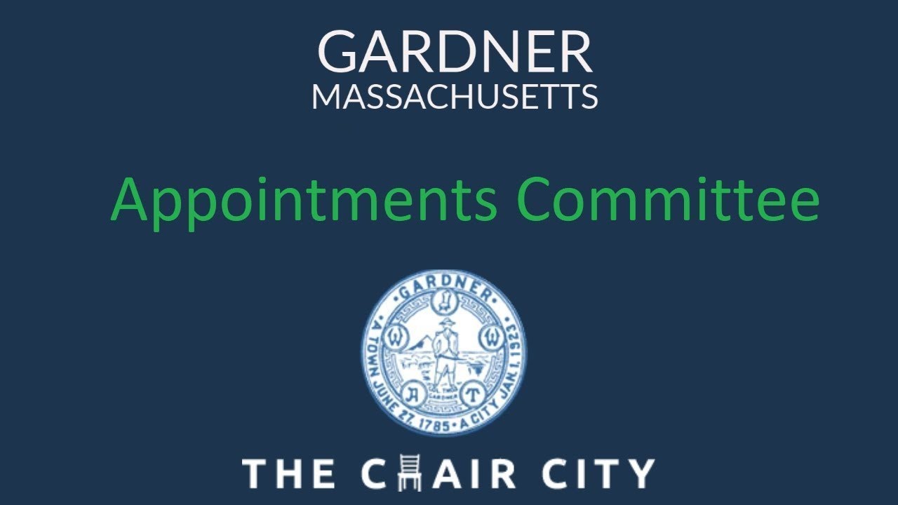 Gardner Appointments Committee Meeting Jan 28 2026