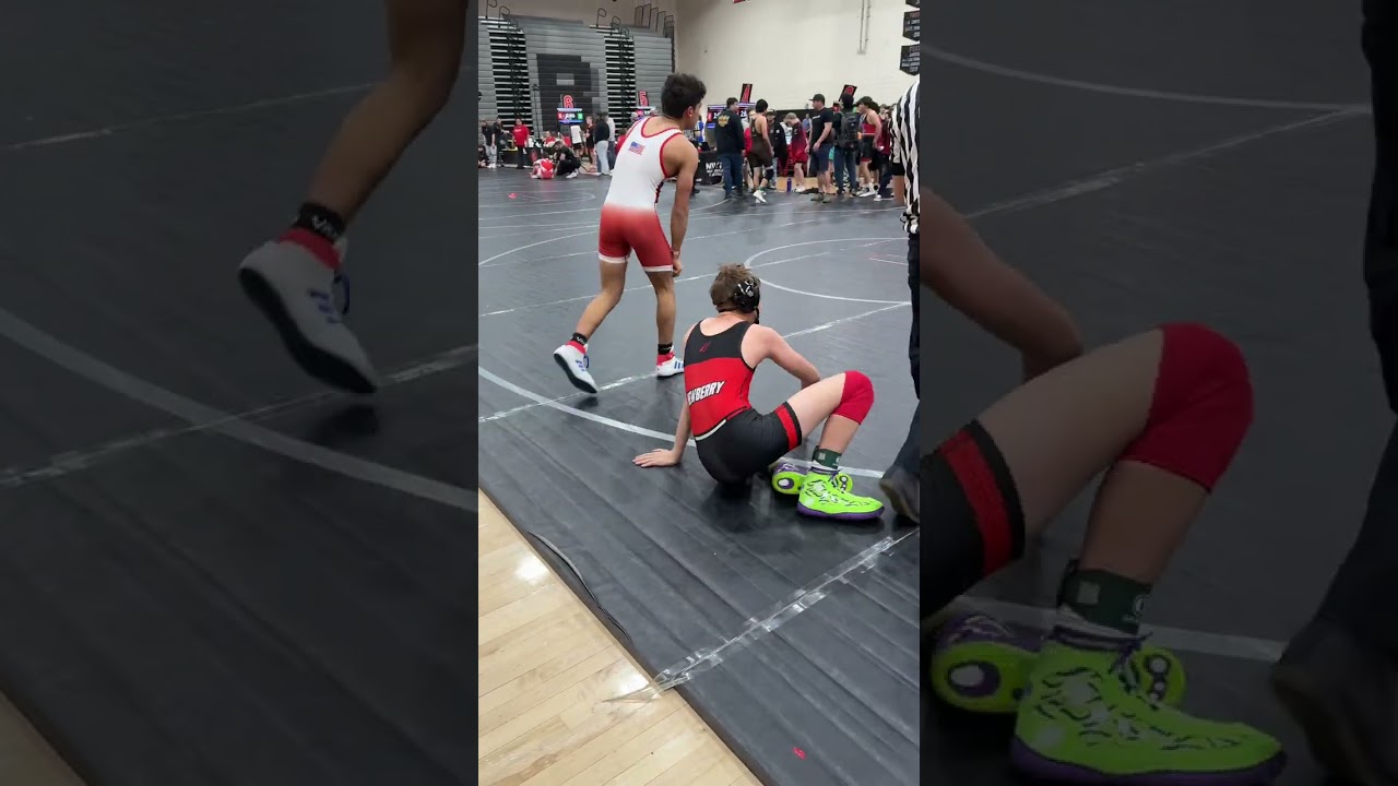 First two matches at MWP Battle for the ring! 2 wins by cradle and pin! 