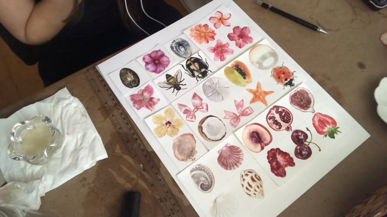 painting my days away