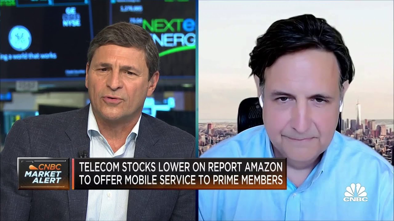 Telecom stocks drop on report that Amazon may offer mobile services to Prime members