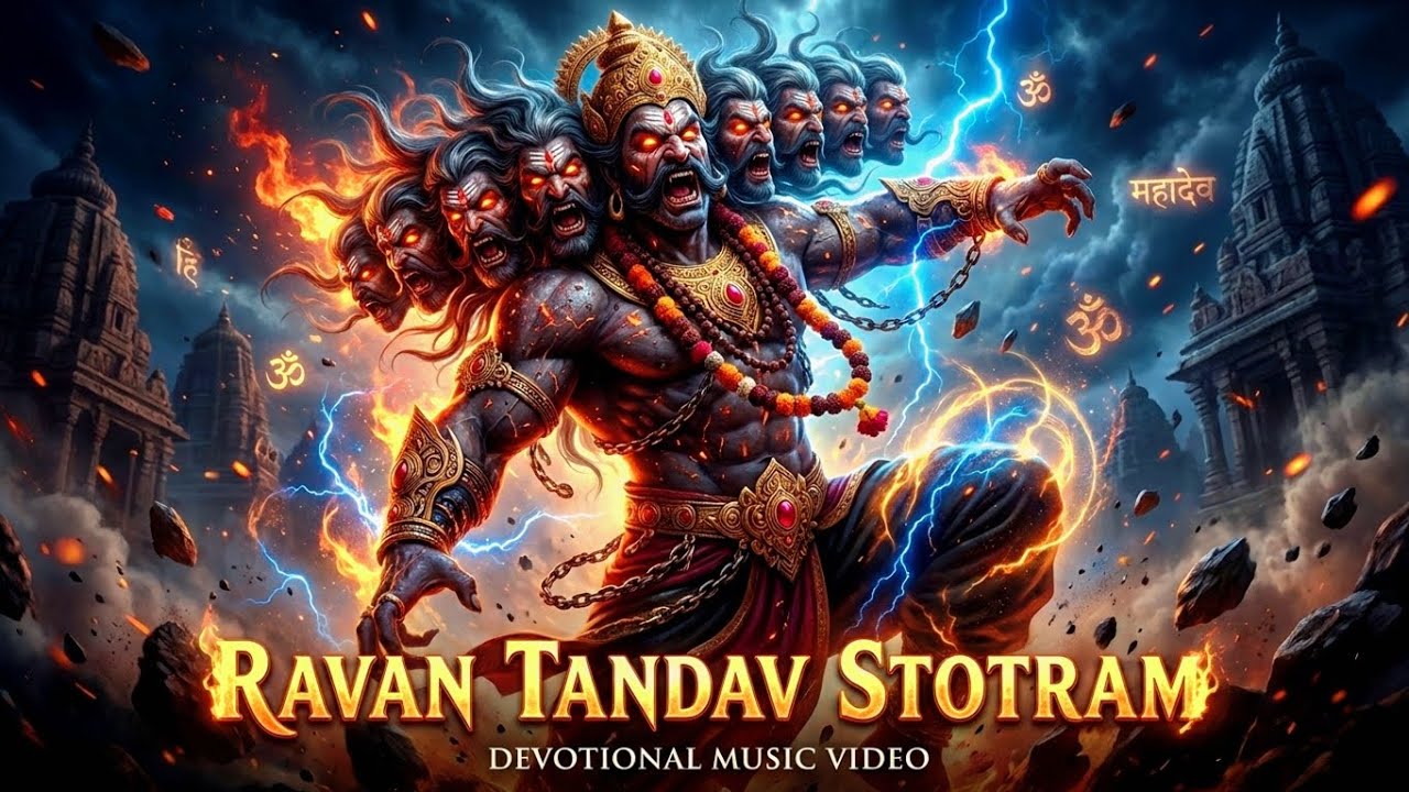 RaamVikashKumar – Ravan Tandav Stotram (Official Lyrics Video)