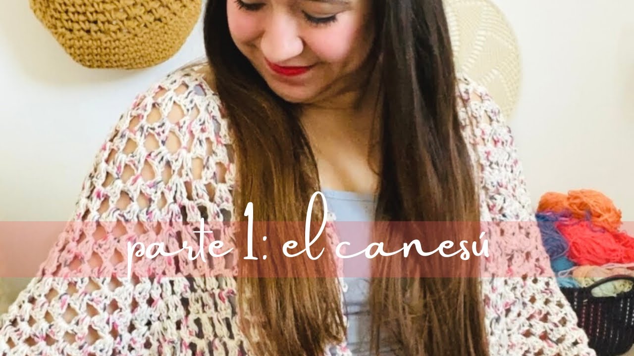 Kimono “top down” tejido a crochet paso a paso tutorial PARTE I
