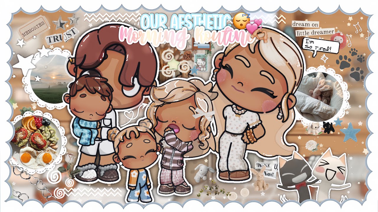 Our *AESTHETIC* morning routine !!💞🥹(( #avatarworld #aesthetic #morningroutine #viral #suggestion ))