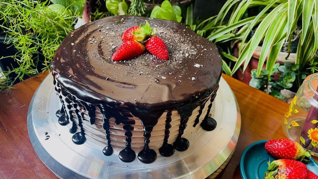 The Best Chocolate Cake Recipe | Chocolate Cake Sponge With Frosting Step By Step For Beginners 