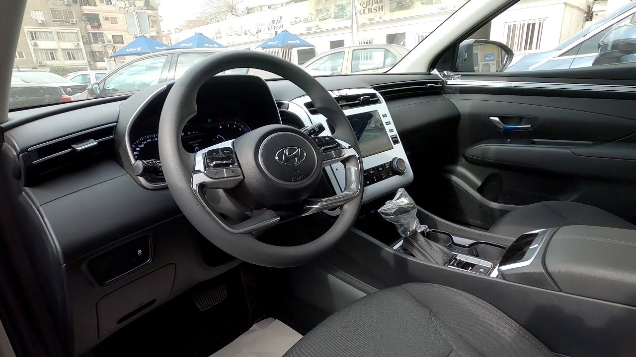 Обзор салона Hyundai Tucson 2022 Smart Shimmering Silver ASMR