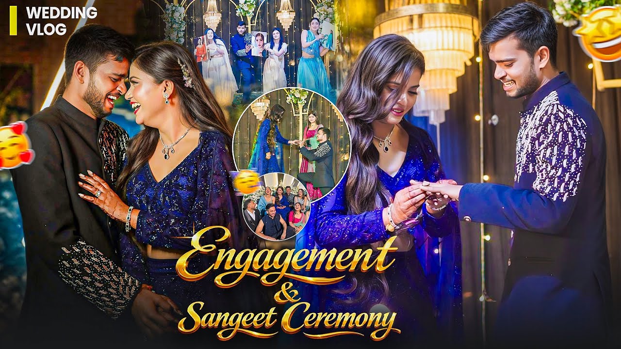 Engagement & Sangeet ceremony me hua emotional moment 🧿🥺