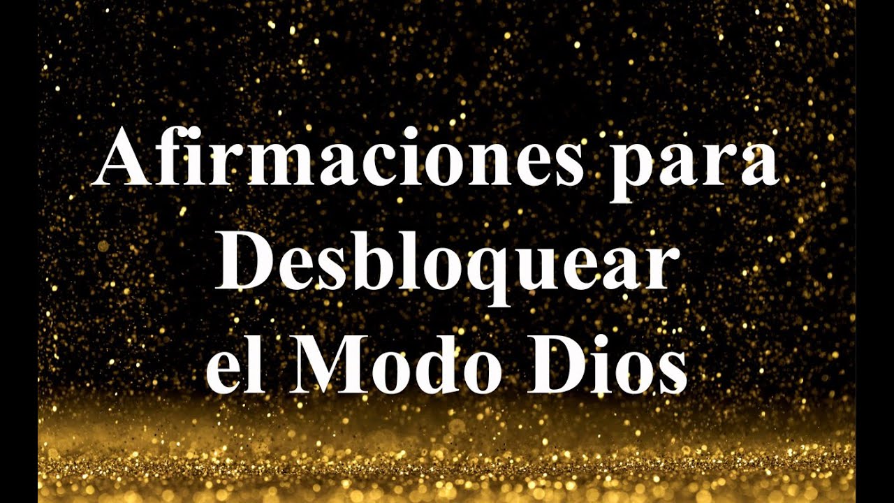 Afirmaciones para Dormir// Desbloquear el modo Dios