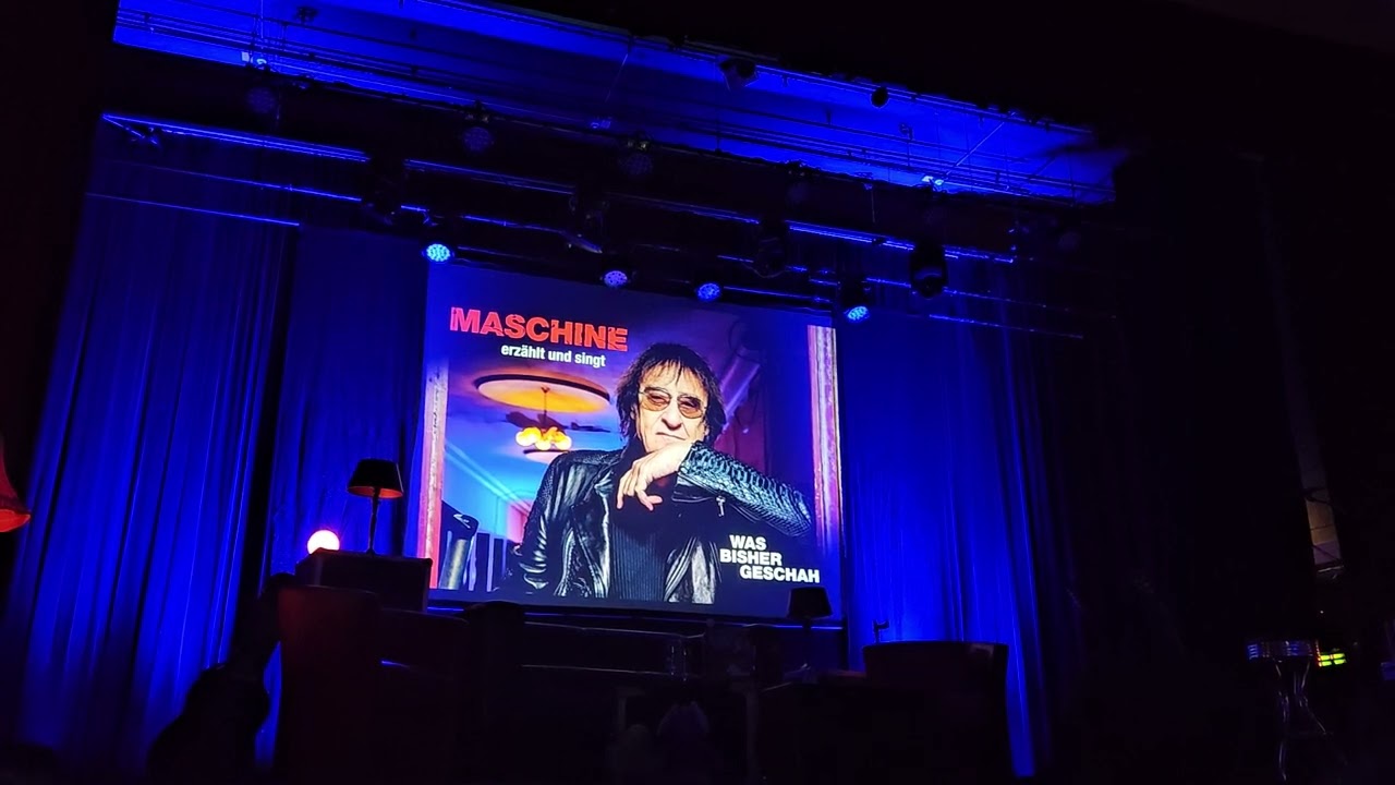 Maschine Mein Weg ( der Beginn der Talkshow) Tivoli 17.02.24