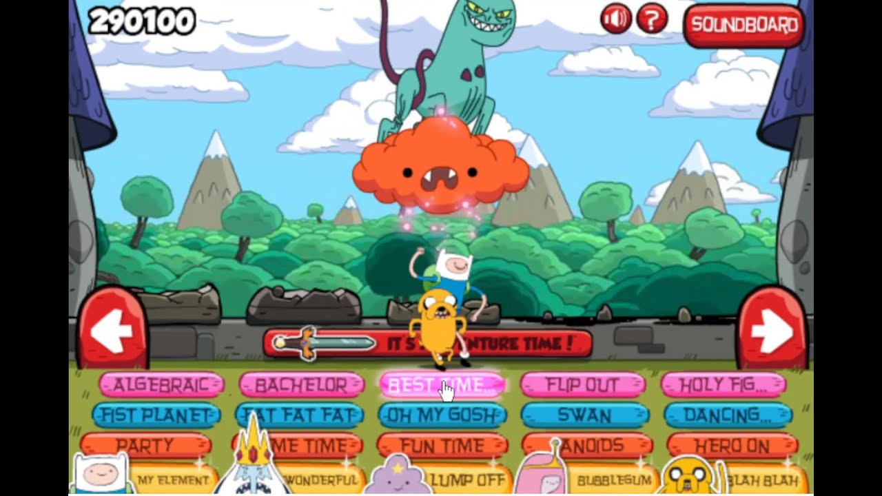 Ye Olde CN Games - Adventure Time: Sound Castle