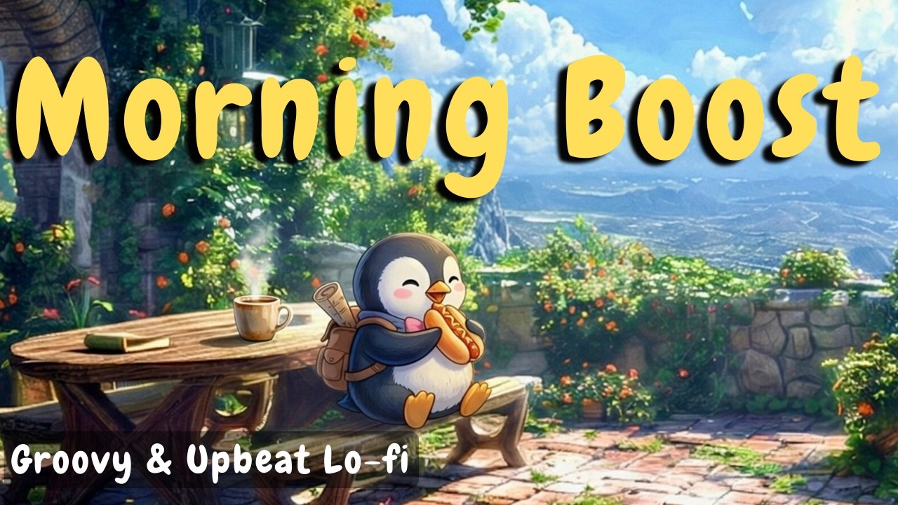 Лучшее утро с пингвином 🌭 Бодрый upbeat для свежего старта (3H)