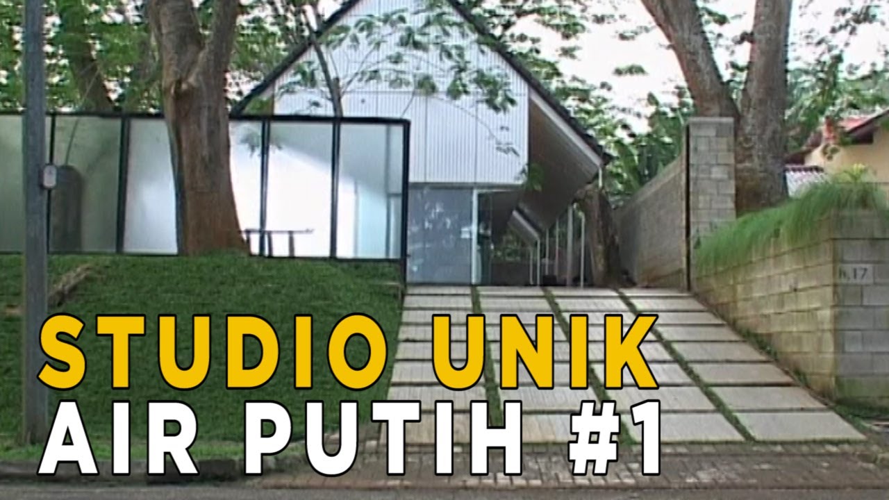 Bentuk studio yang unik dan sangat enak dipandang mata | GRIYA UNIK