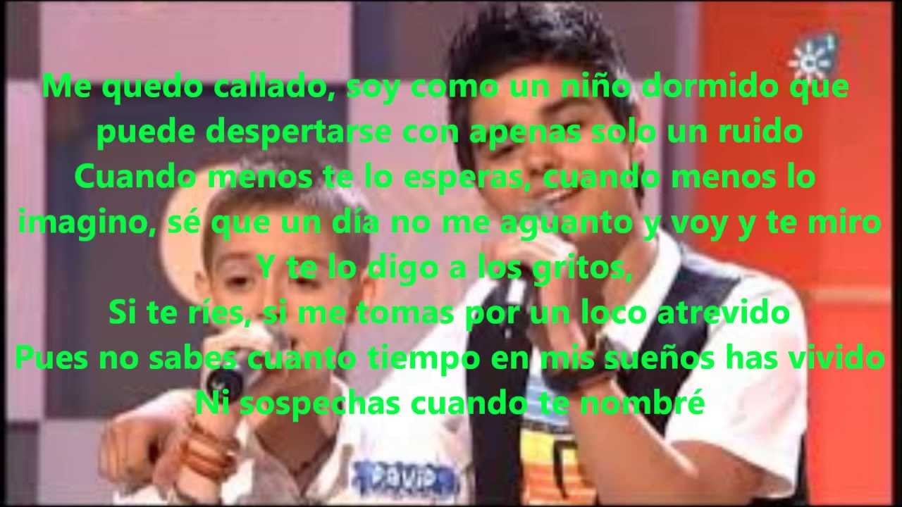 Abraham Mateo y David Parejo- Yo no me doy por vencido (letra)