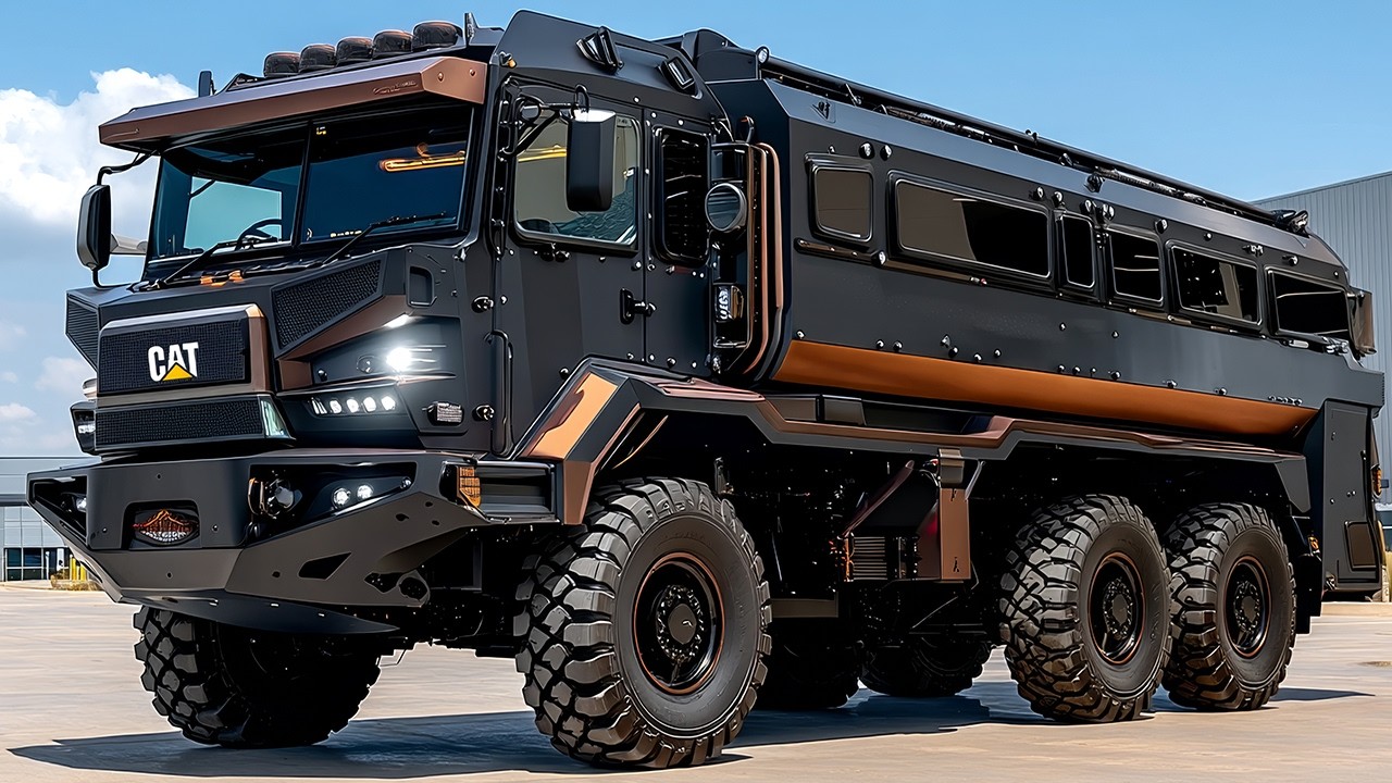 Caterpillar Desert King 6×6 2026 года — самый экстремальный Caterpillar из когда-либо созданных!