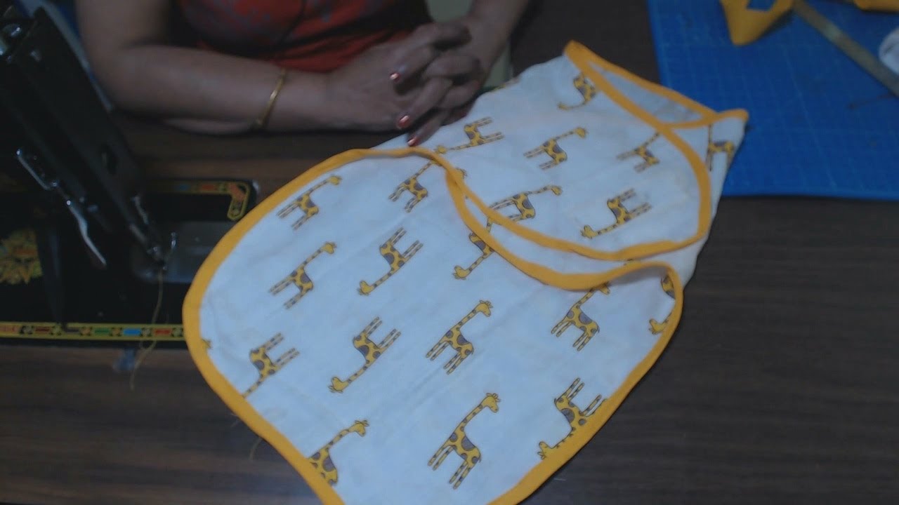 MAKE SWADDLE WRAP FOR NEW BORN  BABY STEP BY STEP - TUTORIAL /  नन्हे बच्चे के लिए कंगारू तौलिया